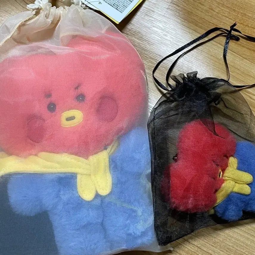 방탄 BT21 타타 플랫퍼 인형 키링 백참
