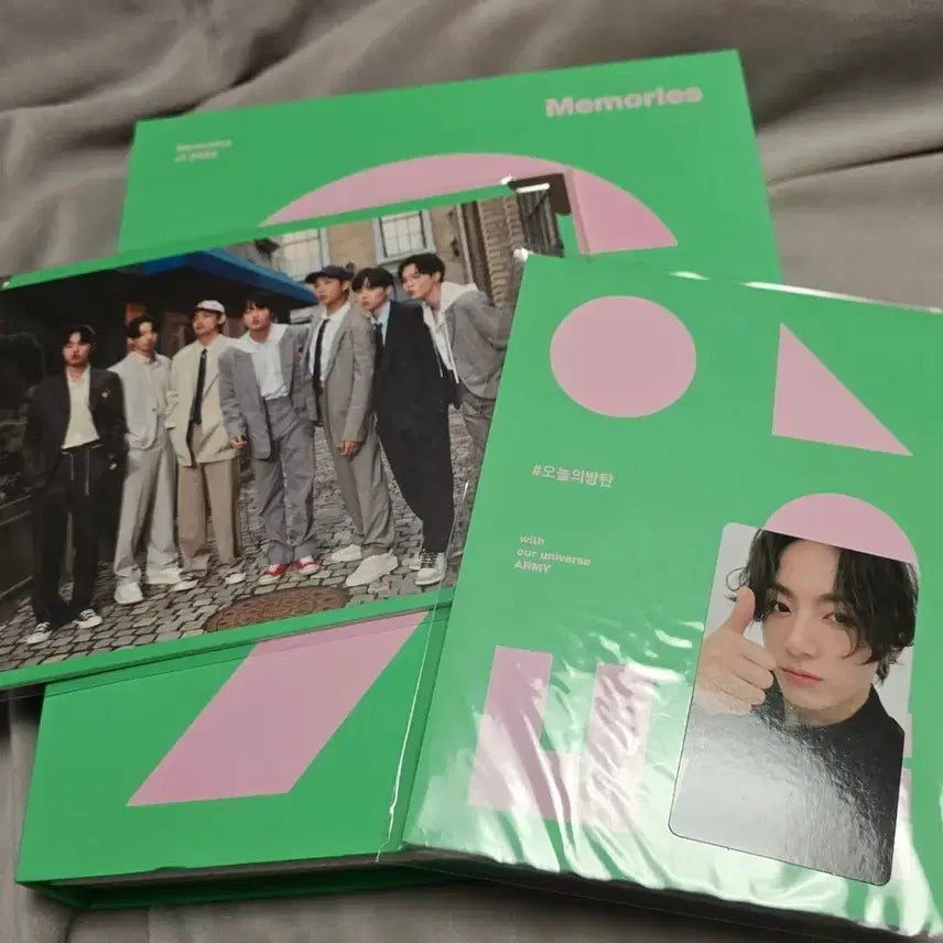 방탄소년단 2020 메모리즈 디비디 정국포카