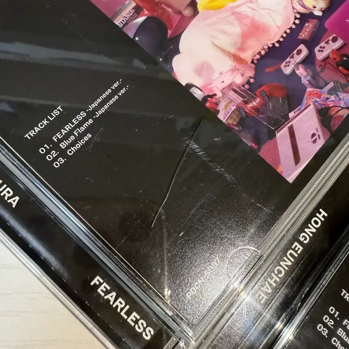 르세라핌 fearsless 일본판 (사쿠라, 홍은채) 일괄