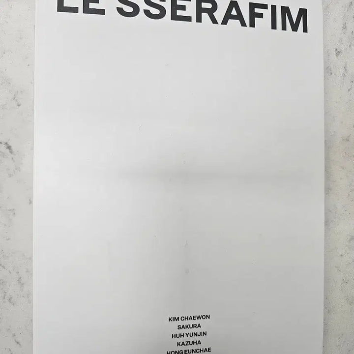 르세라핌  EASY 포토카드 바인더