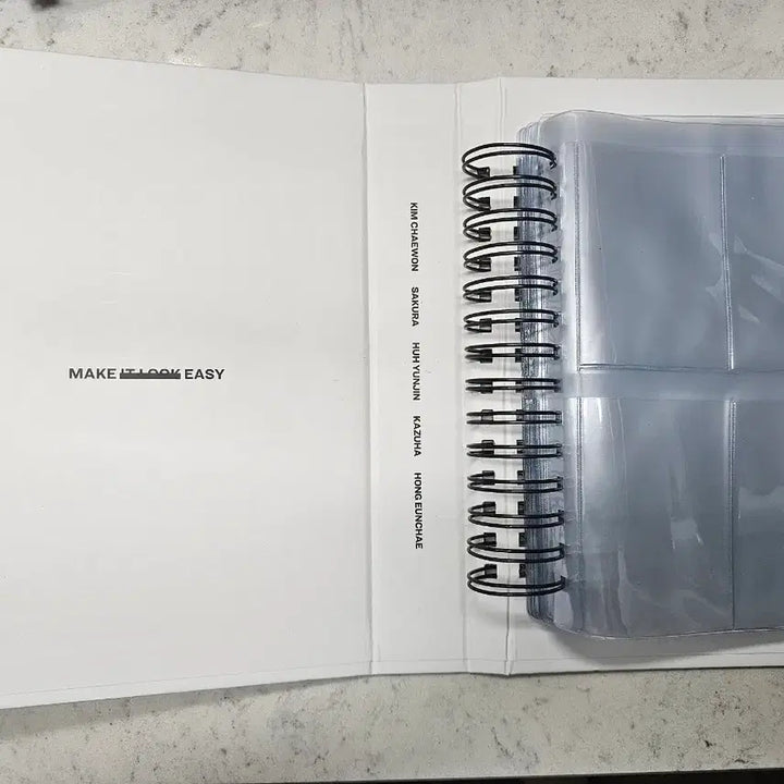 르세라핌  EASY 포토카드 바인더