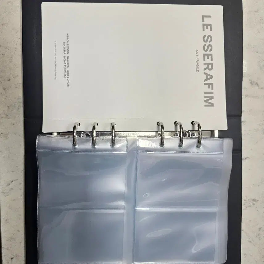 르세라핌 안티프레자일 포토카드 바인더