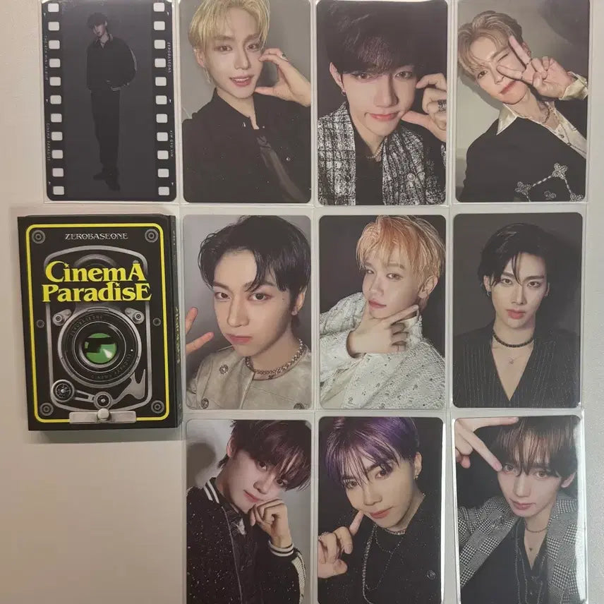 제로베이스원 김규빈 네모앨범 양도 포카포함 풀구성