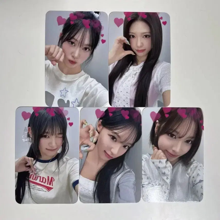 리센느 rescene 포카 특전 미공포 양도 세트