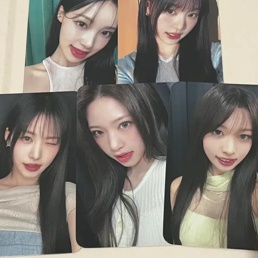 리센느 rescene 포카 특전 미공포 양도 세트