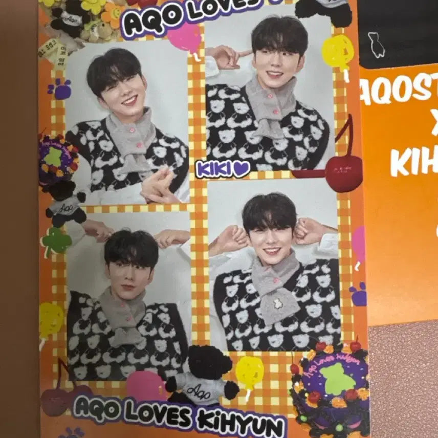 몬스타엑스 기현 Aqo Studio 포카 및 네컷 일괄 판매