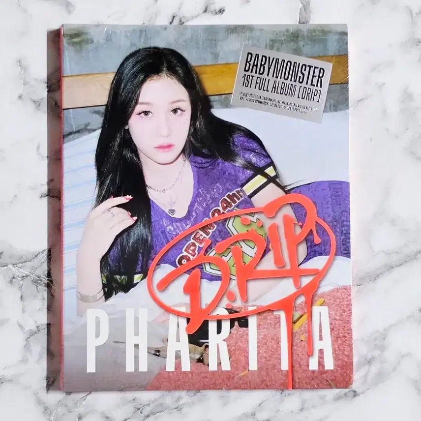 (미개봉) 베이비몬스터 태그 앨범 drip 드립 파리타