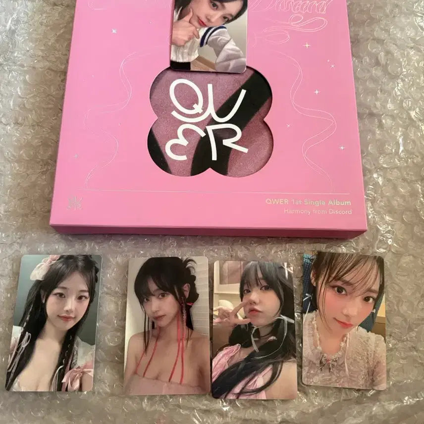 [단순개봉] QWER 디스코드 앨범+시연 미공포