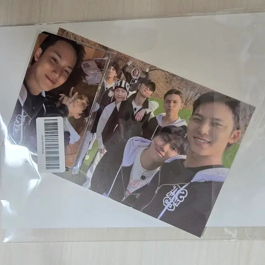 세븐틴 나나민박 사전 특전 포카 스티커 엽서