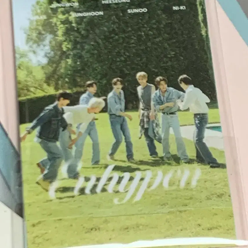 엔하이픈 디아이콘 미션카드 미개봉