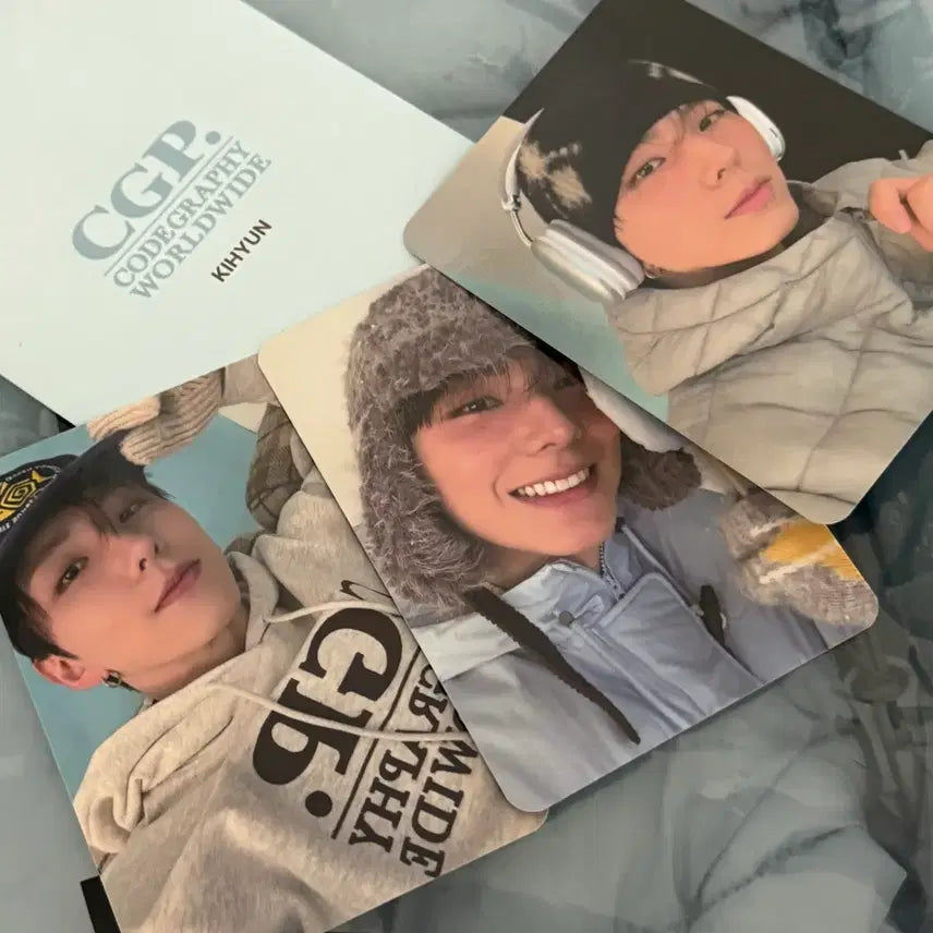 몬스타엑스 기현 코드그라피 포카(누락확인개봉)