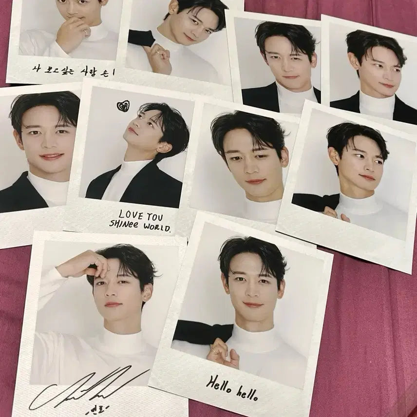 샤이니 민호 2021 베스트초이스 폴라로이드 세트