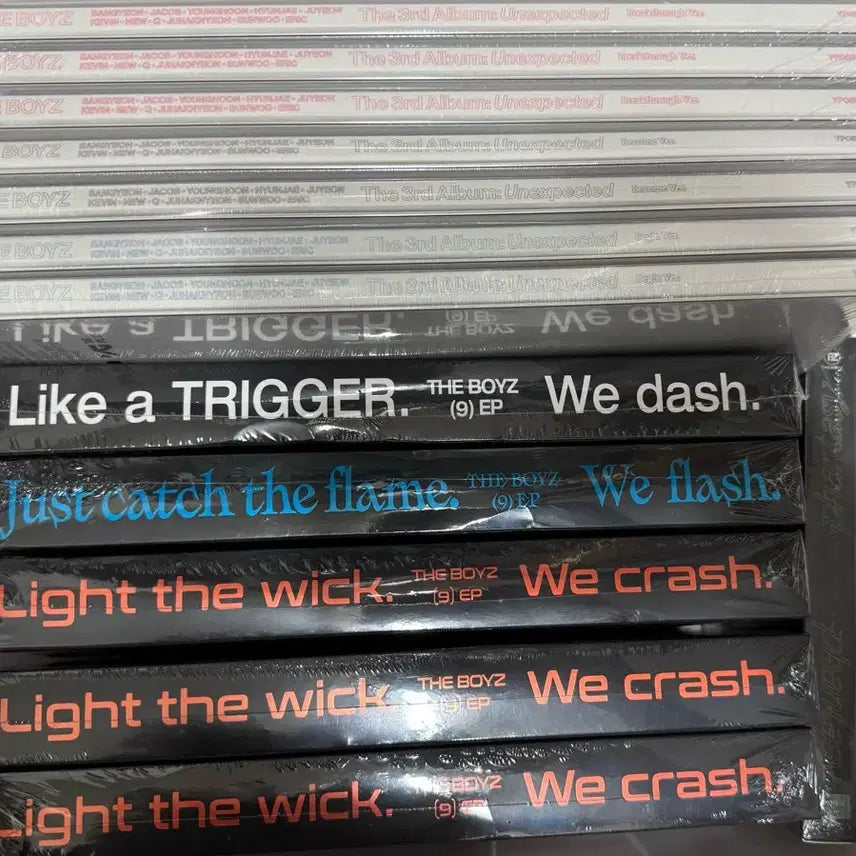 더보이즈 미개봉 앨범 넥타 도화선 언익스펙티드