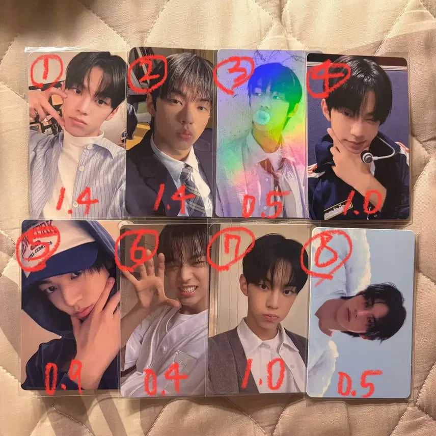 투어스 도훈 특전 미공포 포카 양도