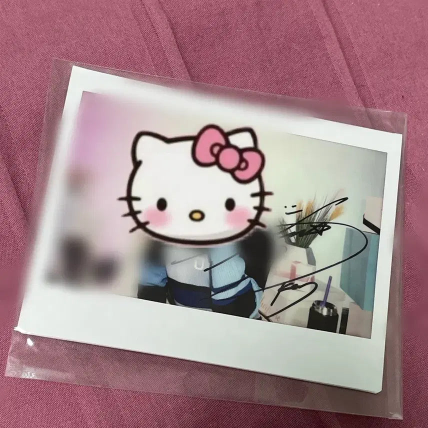 샤이니 키 기범 싸폴 양도 친필 사인 미공개 싸인 폴라로이드 포카