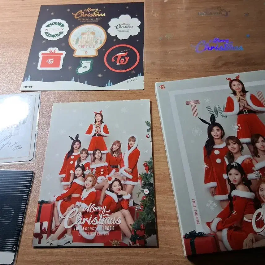 트와이스 크리스마스 에디션 앨범 + 포토카드 다현 정현
