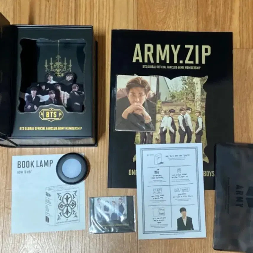 방탄소년단 아미집 ARMY.ZIP 멤버십 풀세트 진 BTS
