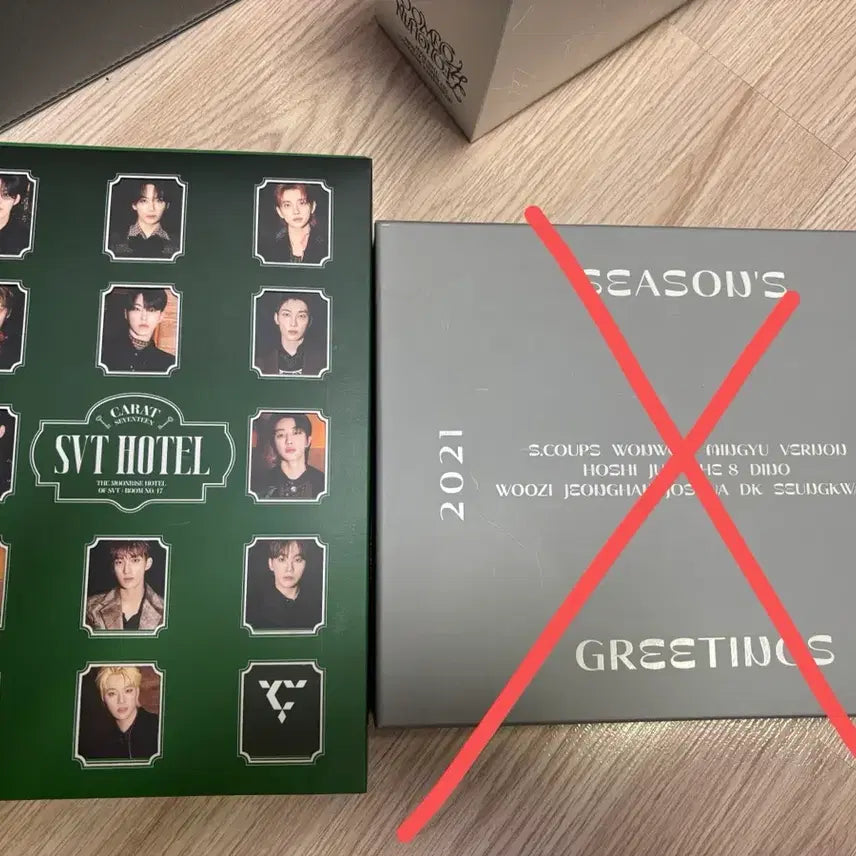 세븐틴 호텔틴 멤버십 키트 풀세트 양도