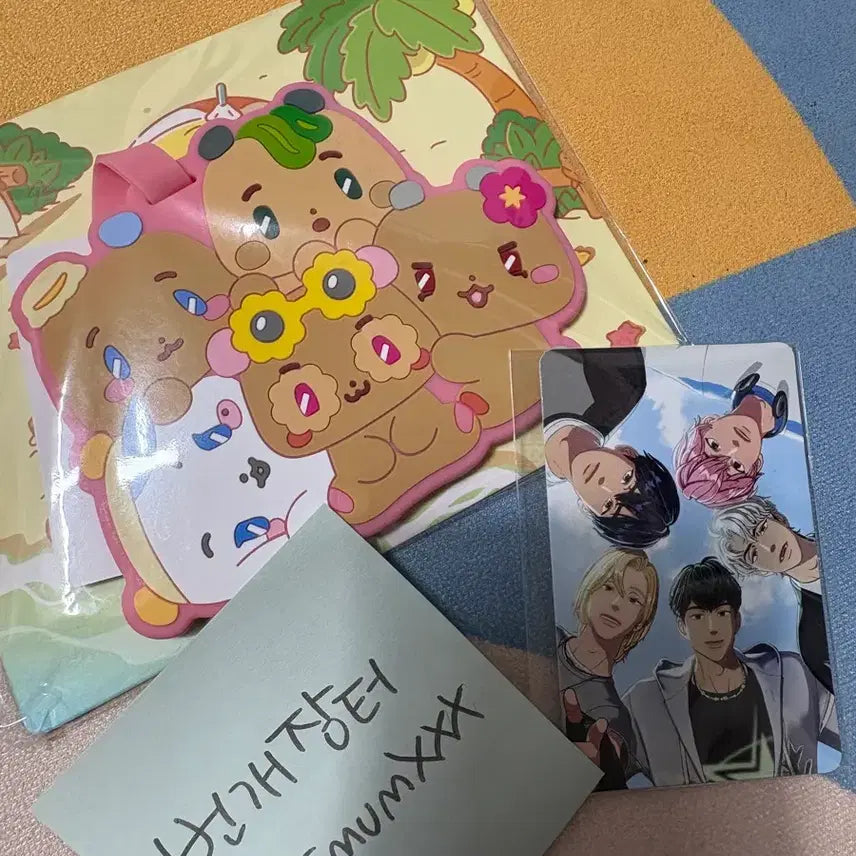 플레이브 므메미무 러기지택+포토카드 하나카드