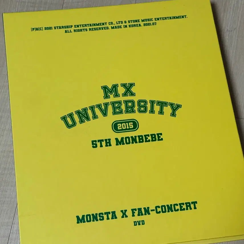 몬스타엑스 5기 팬콘 DVD