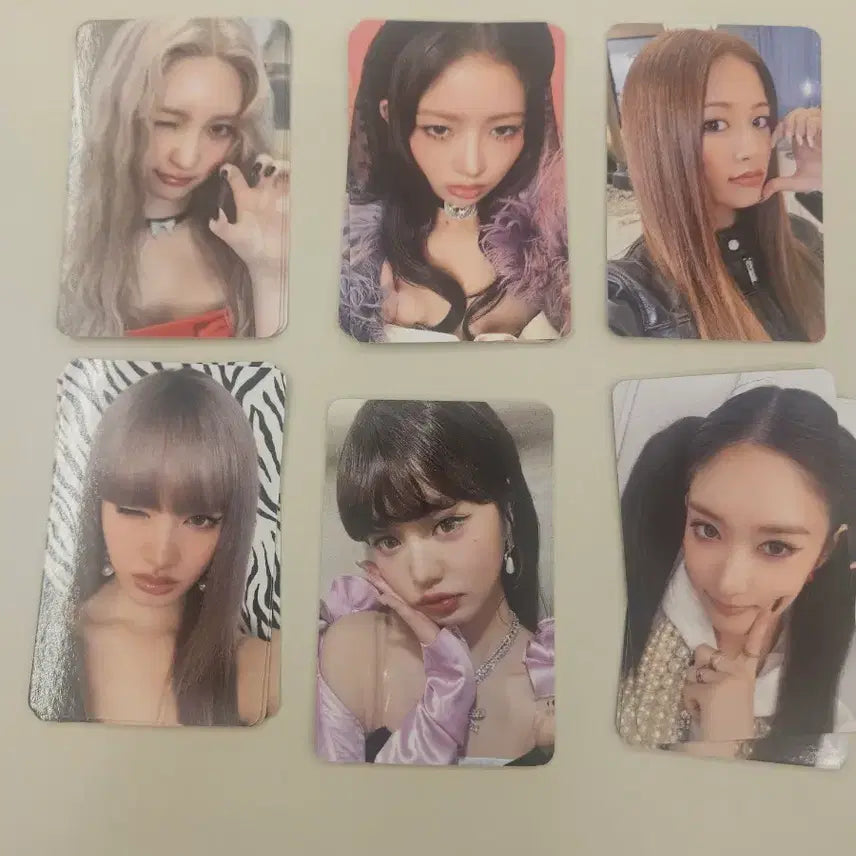 IVE 시크릿 애플뮤직포카 6종