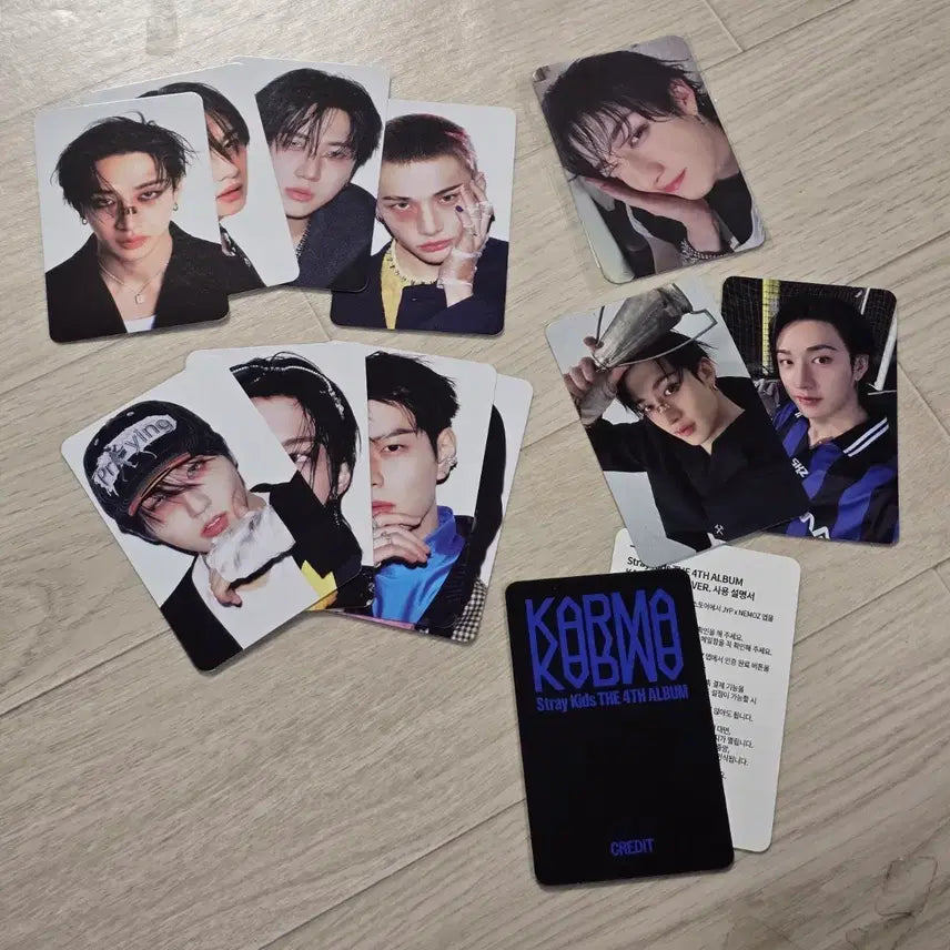 일괄:))스트레이키즈 방찬 스키주 울프찬 포카