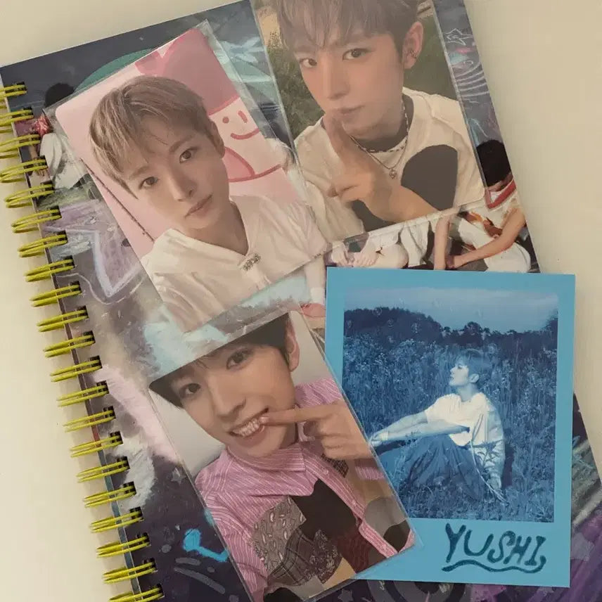 nctwish 엔시티위시 컬러 포토북 쥬얼 초회한정반 유우시 포카