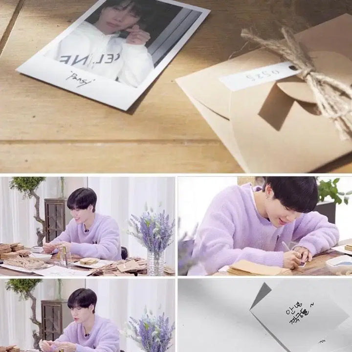 샤이니 태민이 직접 만든 525 팬지 키트+폴라로이드 (서치 포카)