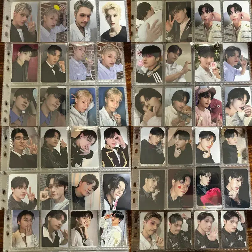 에이티즈 우영 포토카드 일괄 64장