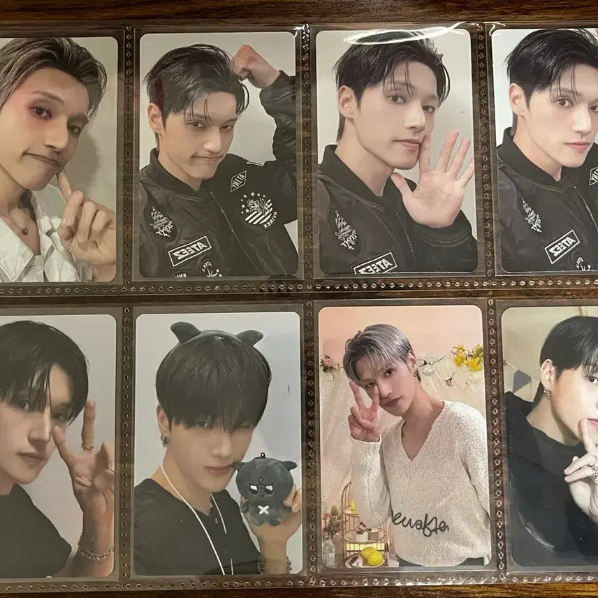 에이티즈 우영 포토카드 일괄 64장