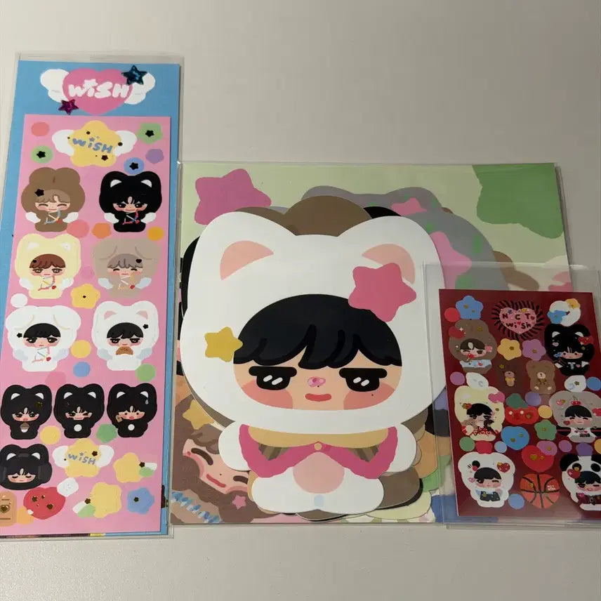 [미개봉/일괄] 다님 엔시티위시 왕스티커 송버드 일괄 양도