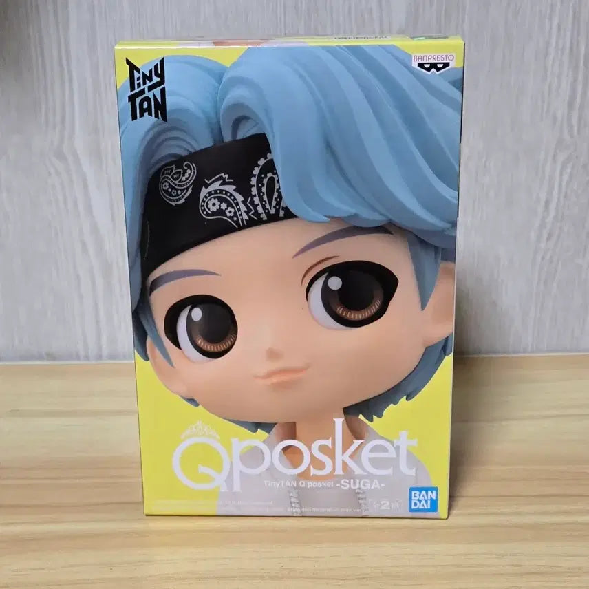 [미개봉]BTS 큐포스켓 슈가 피규어