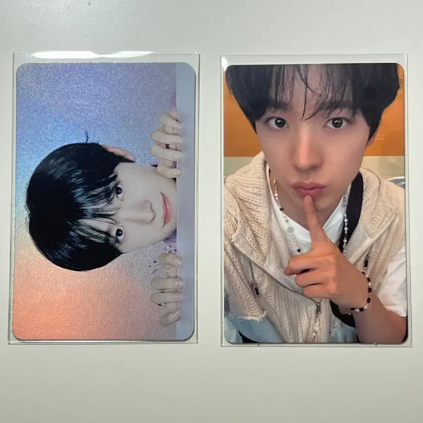 일괄) 엔시티위시 유우시 포카 팝팝 홀로그램 생일 파우치