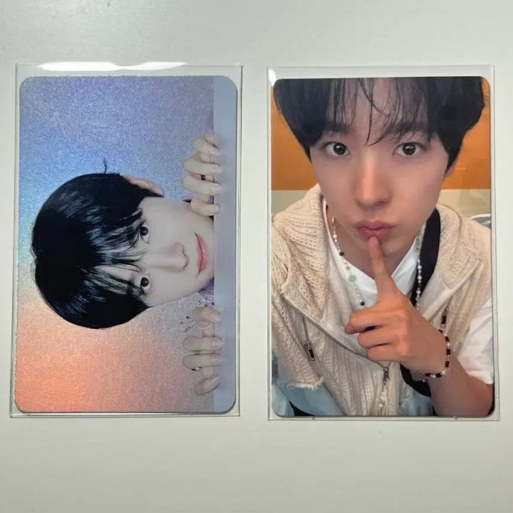 일괄) 엔시티위시 유우시 포카 팝팝 홀로그램 생일 파우치