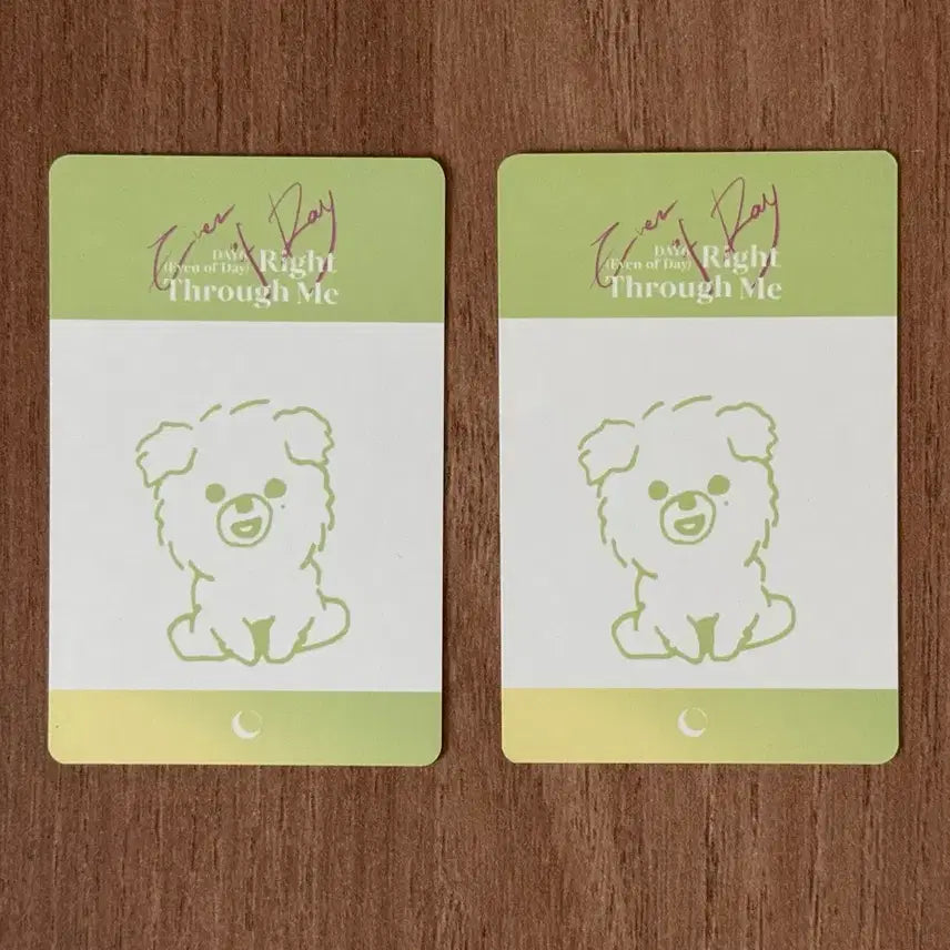 데이식스 이븐오브데이 이오데 도운 포토카드 포카