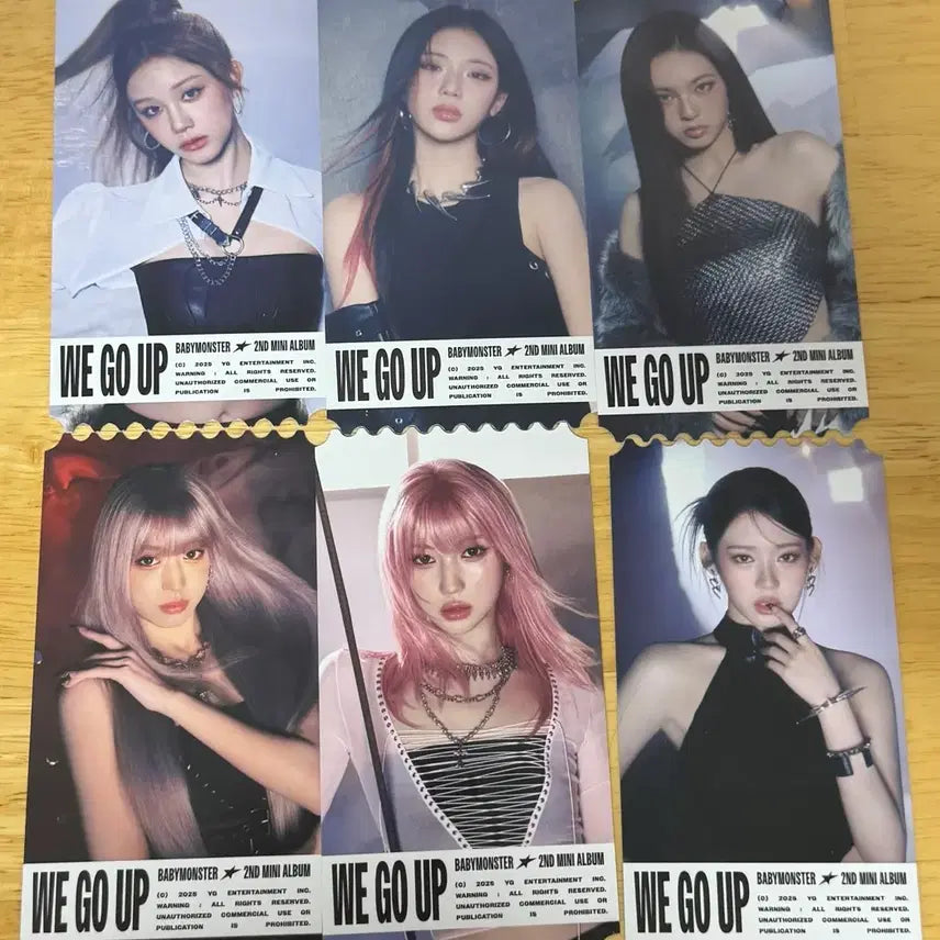 베이비몬스터 WE GO UP 팝업 포토티켓