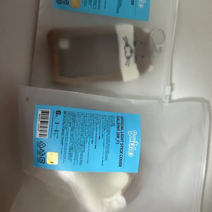 BBNEXDO 달링 인형 포토카드 홀더 + 응원봉 커버