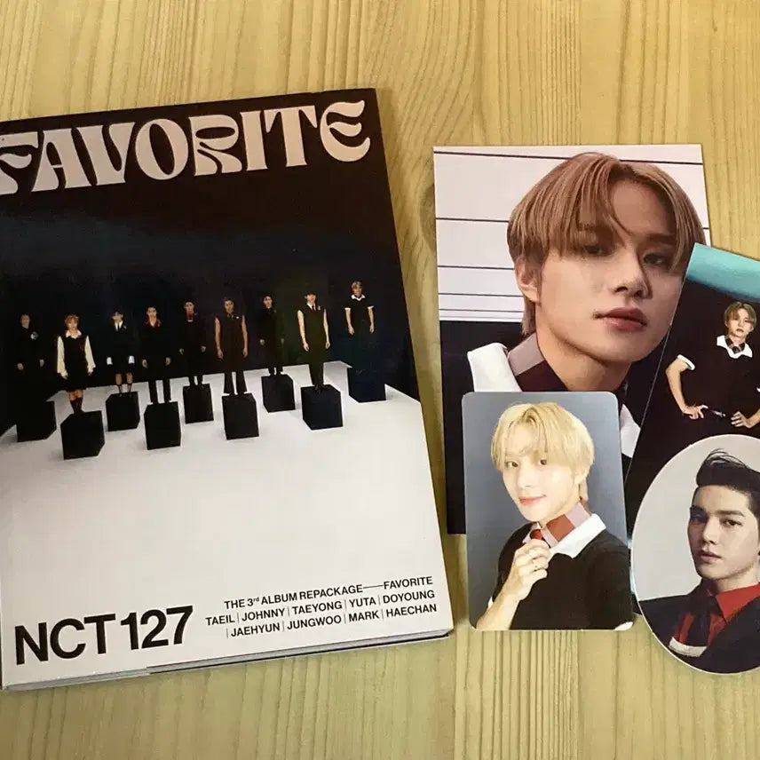 NCT 127 Favorite 앨범 + 포토카드