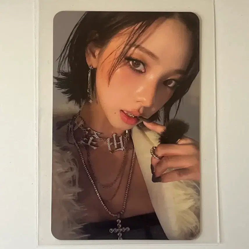 에스파 카리나 더티워크 앨범 포카