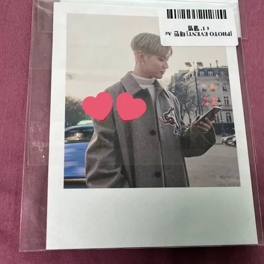 샤이니 태민 이데아 act 1 2 크리미널 당첨자 한정 폴라로이드 포카