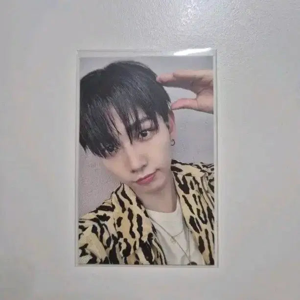 보넥도 명재현 유니버셜 레터버전 포카