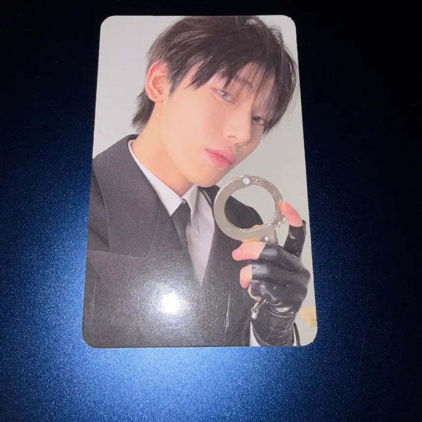 엔하이픈 선우 배드 디자이어 언리쉬 미국 타겟 특전 수갑 포카 미공포