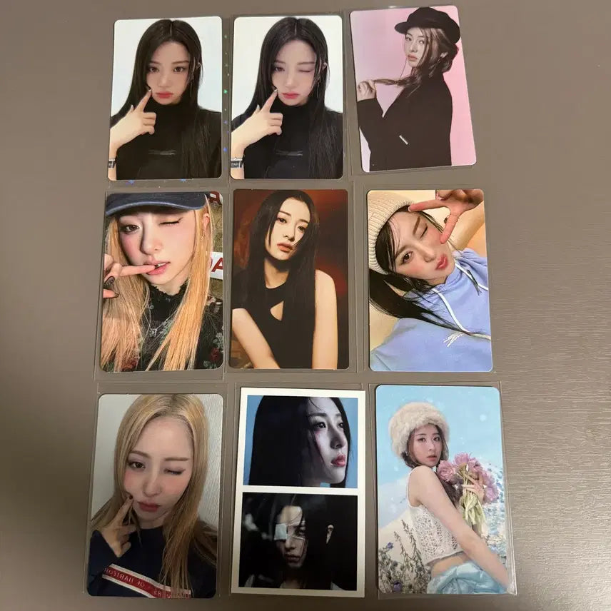 9장 일괄) 르세라핌 허윤진 공식 포카