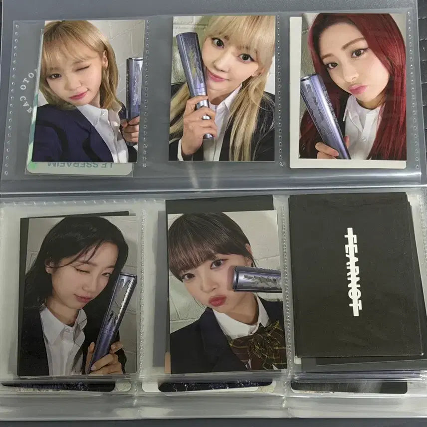 르세라핌 피어나다 팬미팅 피어나존 포토카드 세트