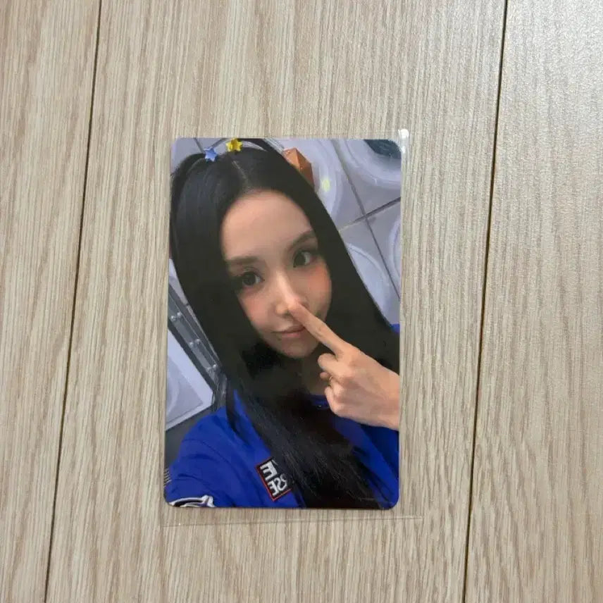 트와이스 10주년 팝업 채영 입장포카