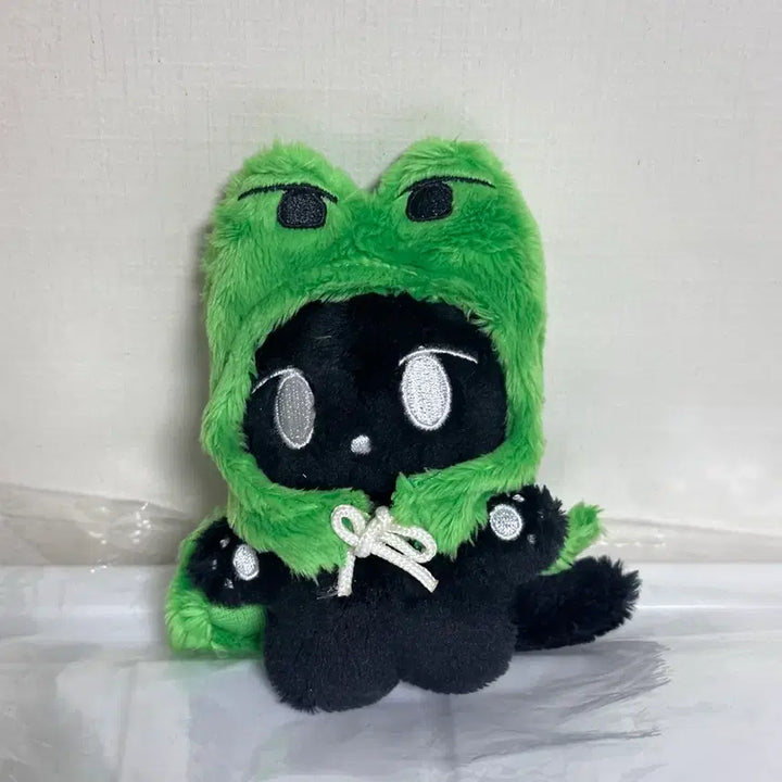 아묭이 세븐틴 디에잇 인형 개구리망토