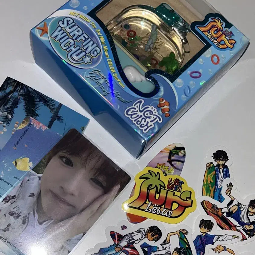 엔시티 위시 surf 게임기 앨범 사쿠야 포카