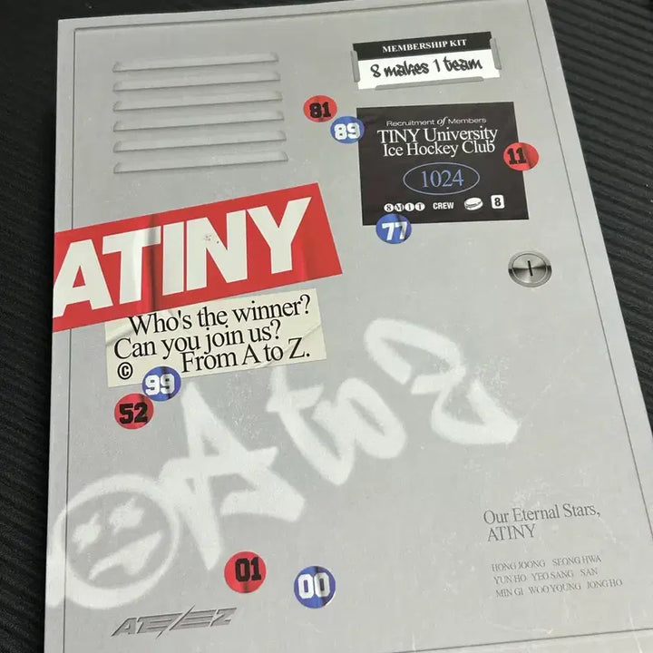에이티즈 5기 멤버쉽 키트