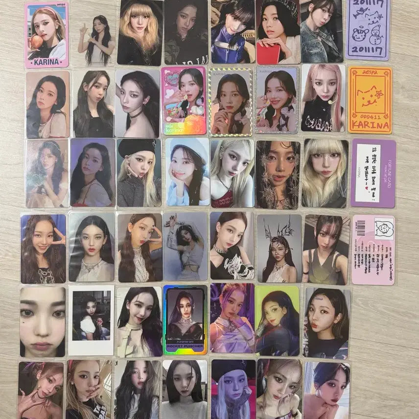 에스파 카리나 포카 일괄 양도 처분