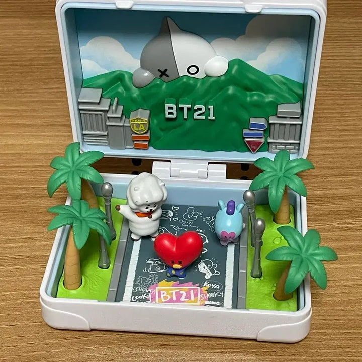 BT21 방탄소년단 방탄 캐리어 피규어 la